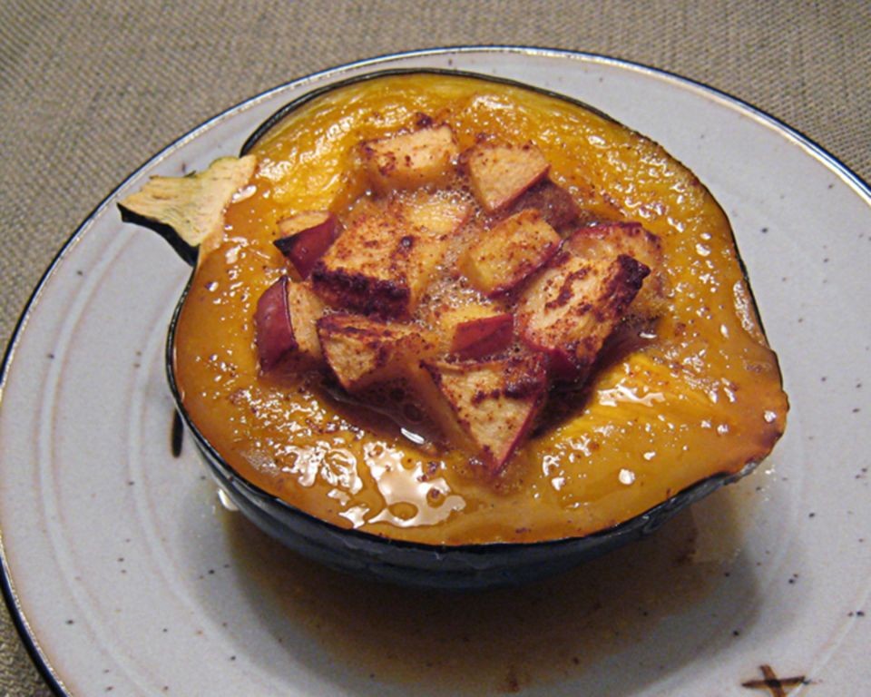 Acorn Squash and Apple Bake