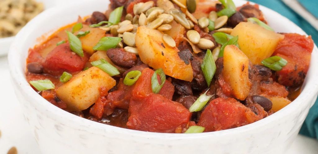 Acorn Squash and Black Bean Chili