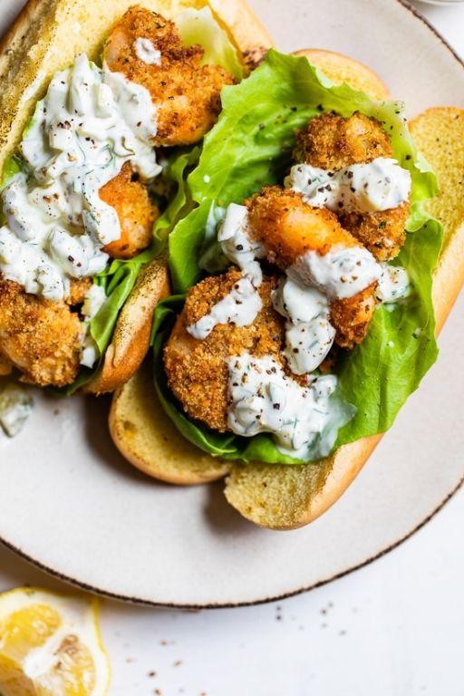 Air Fryer Breaded Shrimp with Tartar Sauce
