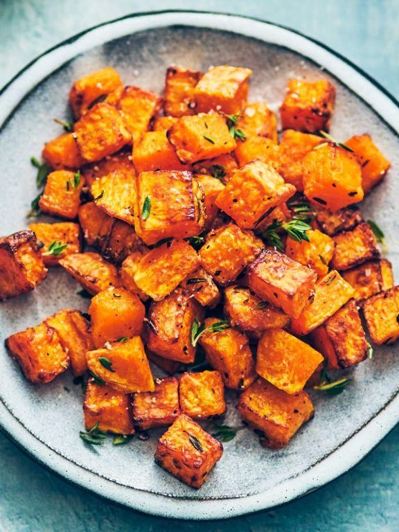 Air Fryer Butternut Squash Cubes