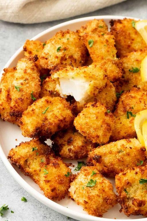 Air Fryer Cod Nuggets