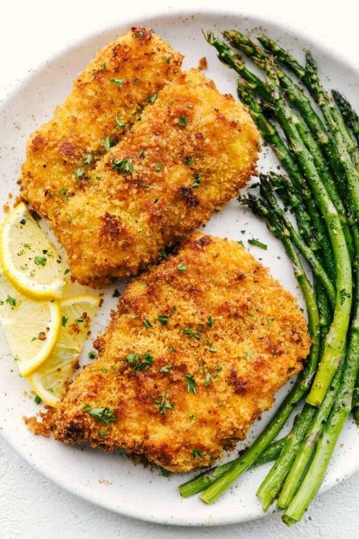 Air Fryer Cod with Parmesan Crust