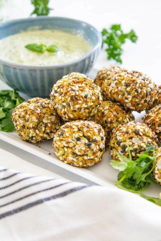 Air Fryer Falafel Bites