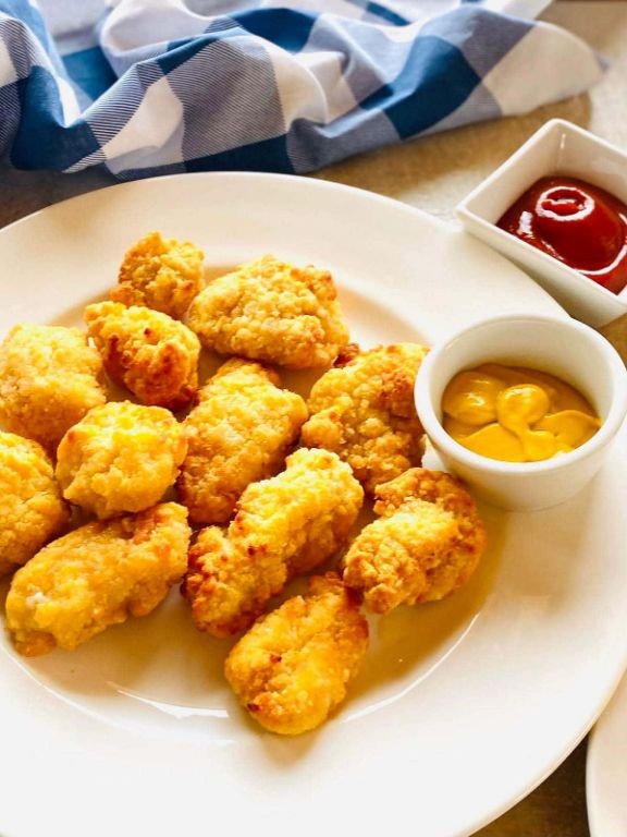 Air Fryer Frozen Chicken Breast Nuggets
