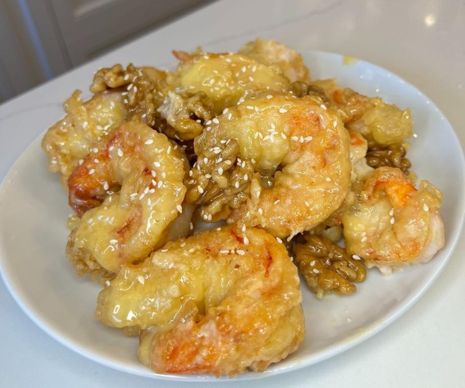 Air Fryer Honey Walnut Shrimp