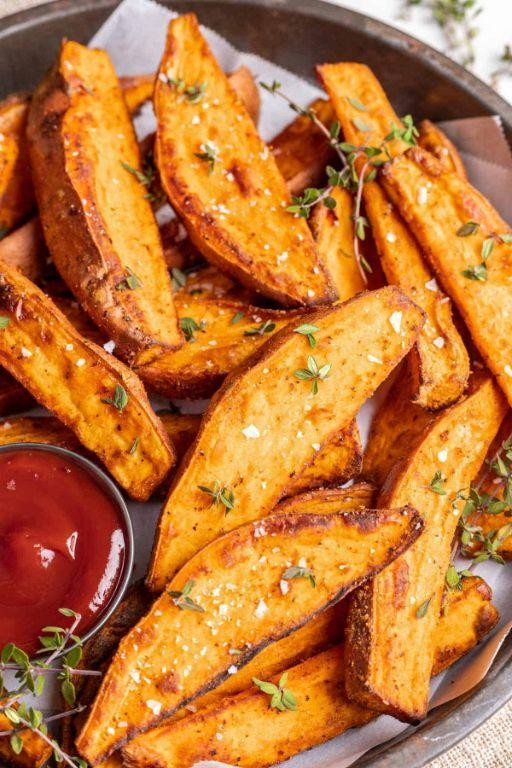 Air Fryer Sweet Potato Wedges