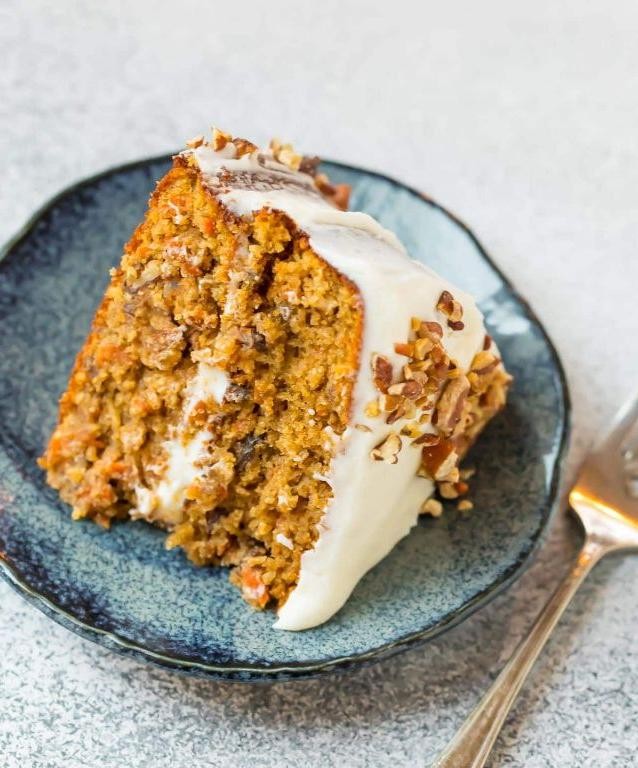 Almond Flour Carrot Cake