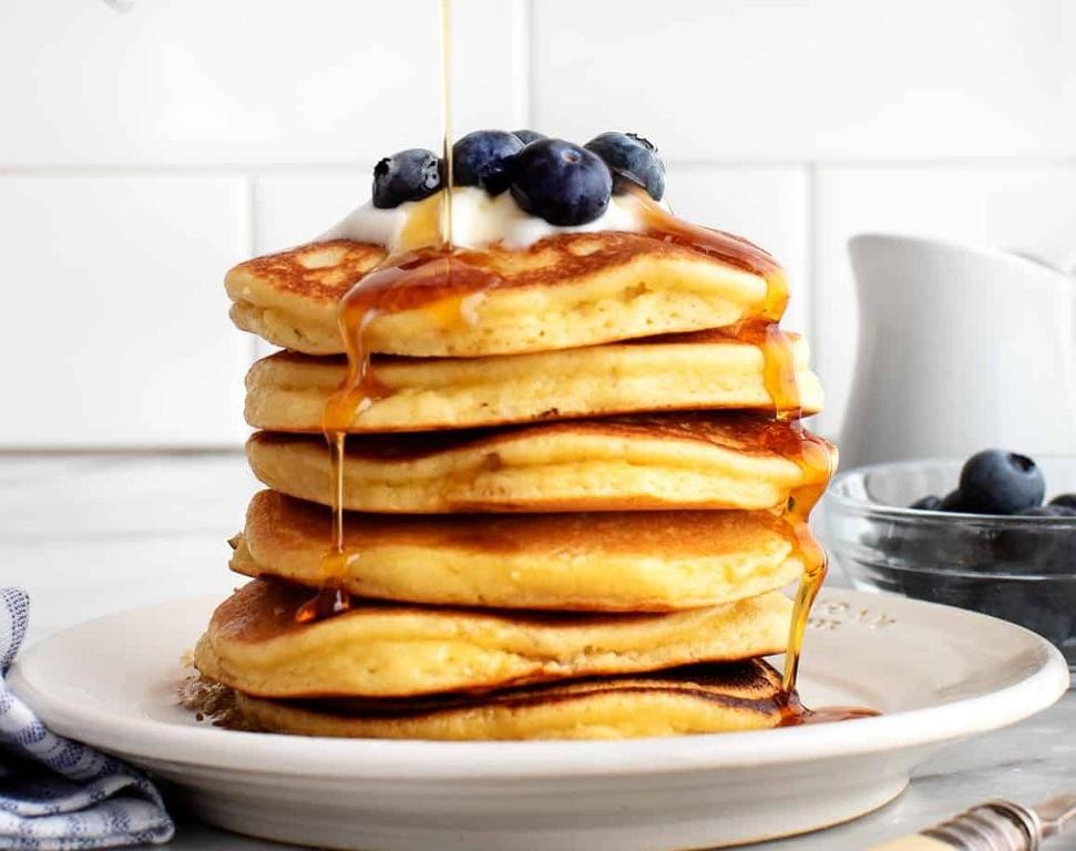 Almond Flour Protein Pancakes