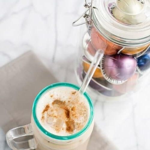 Almond Iced Nespresso Cappuccino
