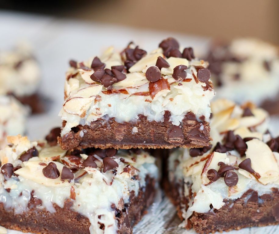 Almond Joy Bars with Espresso Infusion