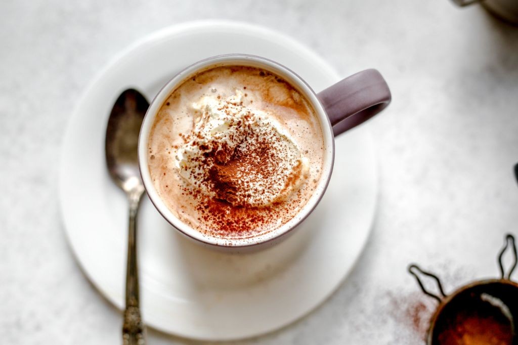 Almond Milk Cinnamon Hot Chocolate