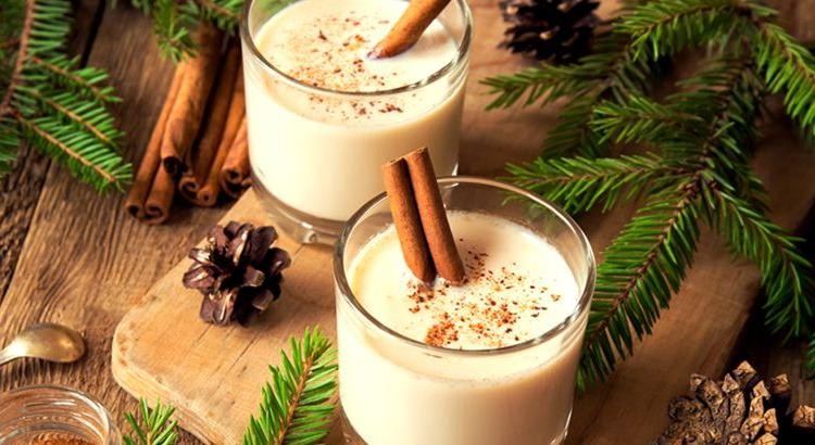 Amaretto Eggnog Sour