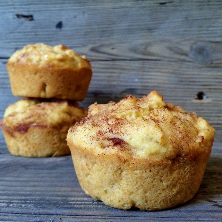 Apple Cinnamon Mini Cornbread Muffins
