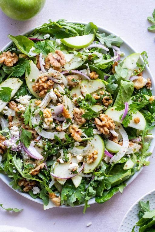 Apple Walnut Gluten Free Salad