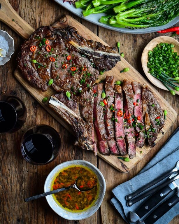 Asian-Inspired Soy Ginger Ribeye Roast