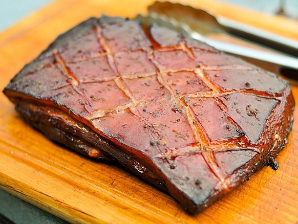 Asian-Style Smoked Pork Belly