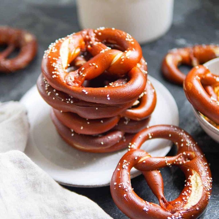 Authentic German Pretzels