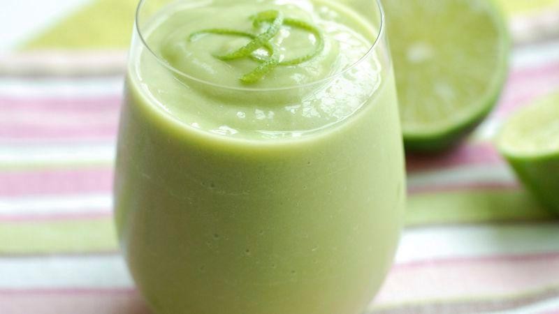 Avocado Coconut Lime Smoothie