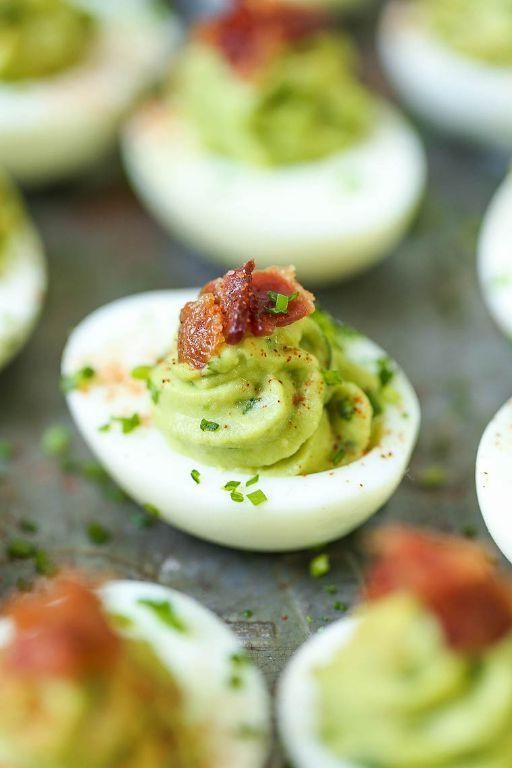 Avocado Deviled Eggs