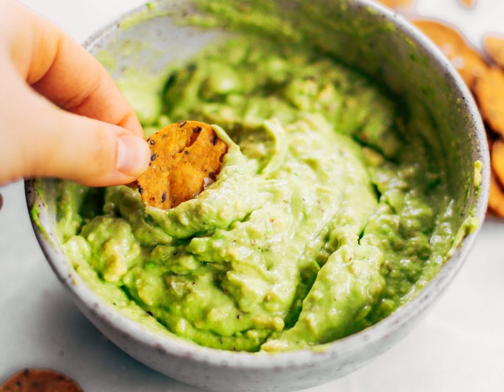 Avocado Lime Bread Dip