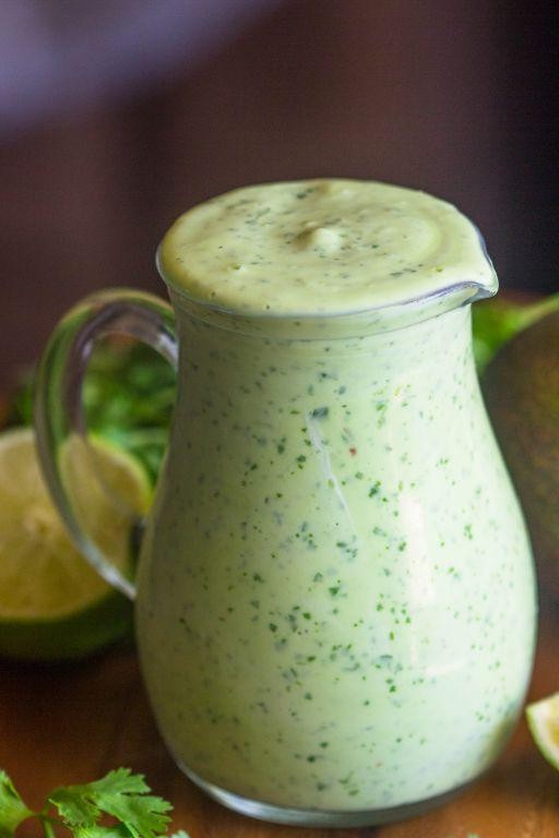 Avocado Lime Cilantro Dressing