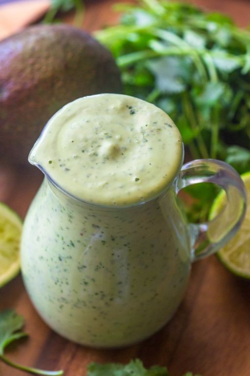 Avocado Lime Low Sodium Creamy Dressing