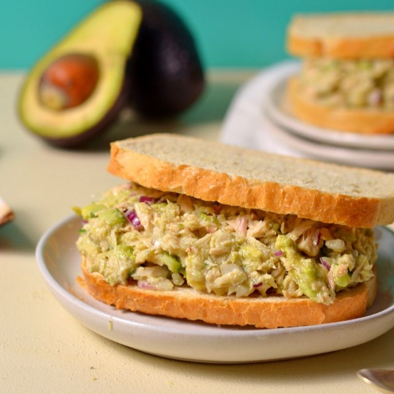Avocado Tuna Salad Sandwich