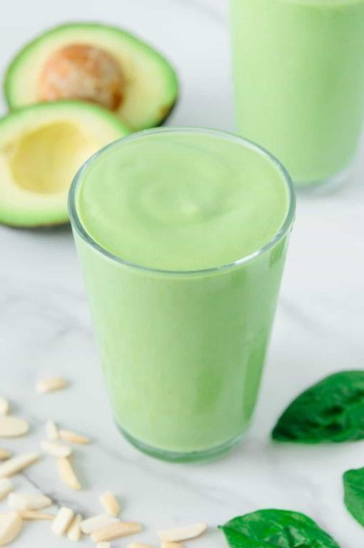 Avocado Vanilla Protein Smoothie