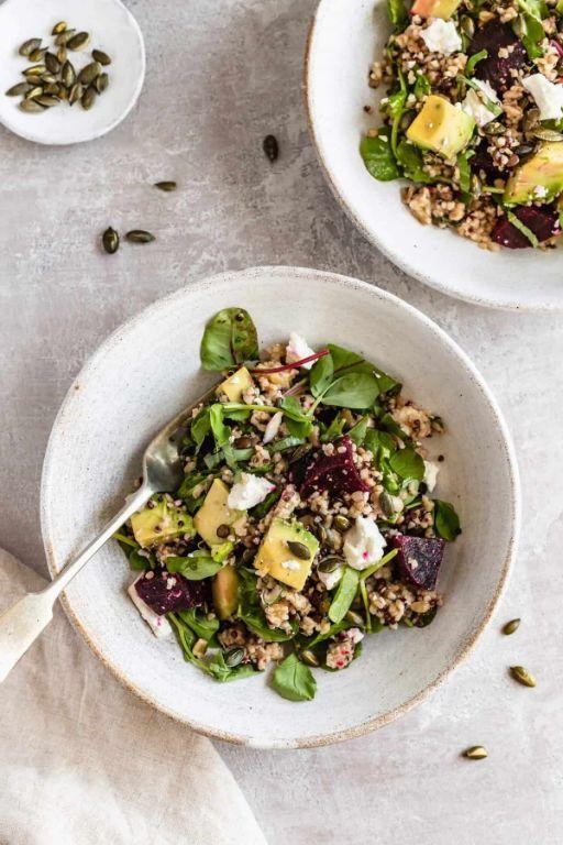 Avocado and Beetroot Salad