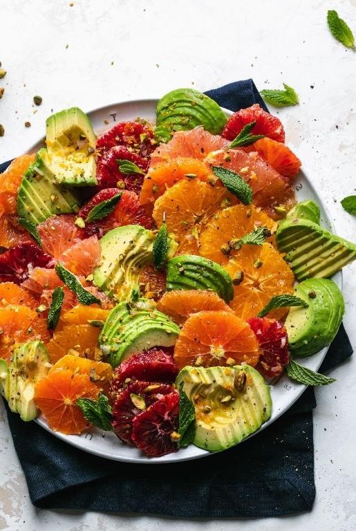 Avocado and Citrus Fruit Salad