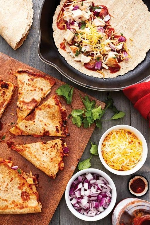 BBQ Chicken Quesadilla