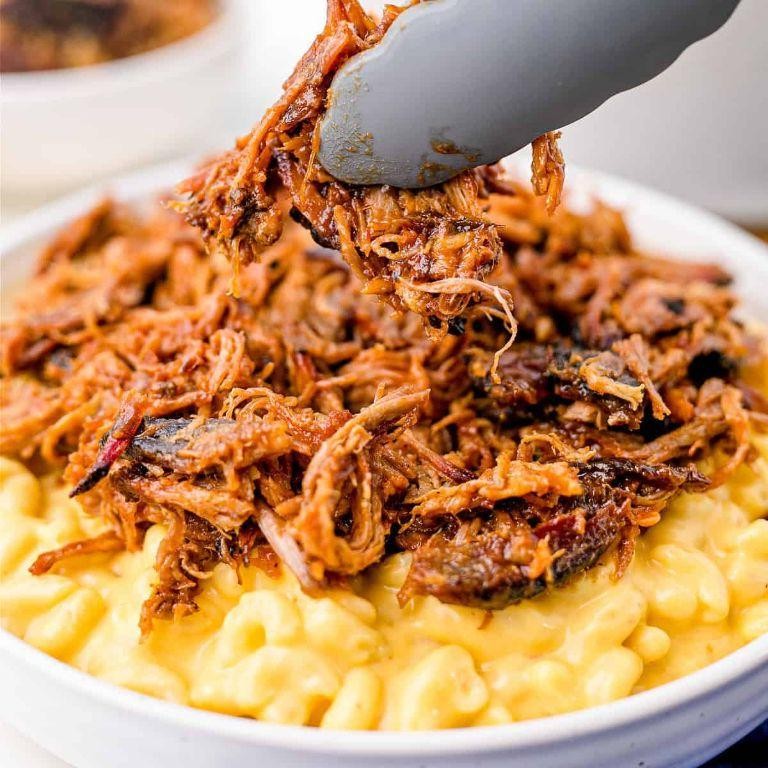 BBQ Pork Mac and Cheese