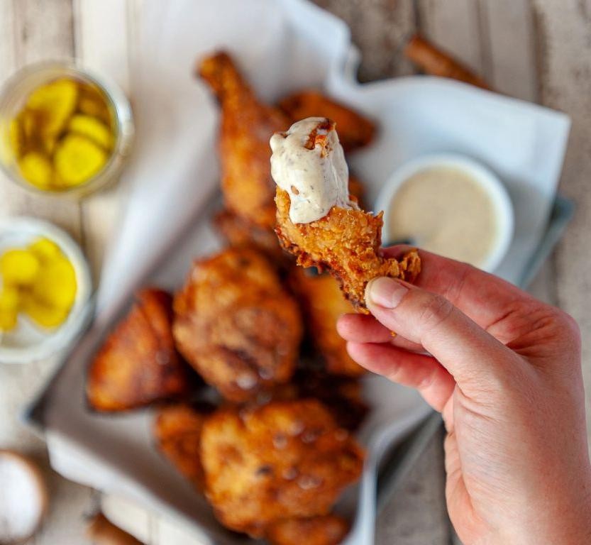 BBQ Ranch Chicken Fried Chicken