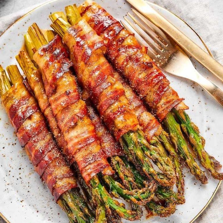 Bacon Wrapped Asparagus Bundles