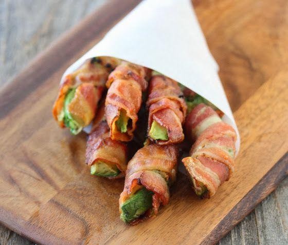 Bacon Wrapped Avocado Fries