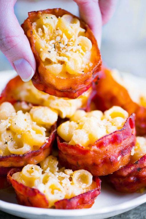 Bacon Wrapped Mac and Cheese Balls