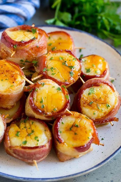 Bacon Wrapped Scallops