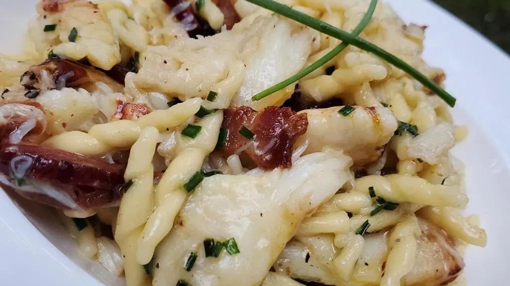Bacon and Chive Buttered Noodles
