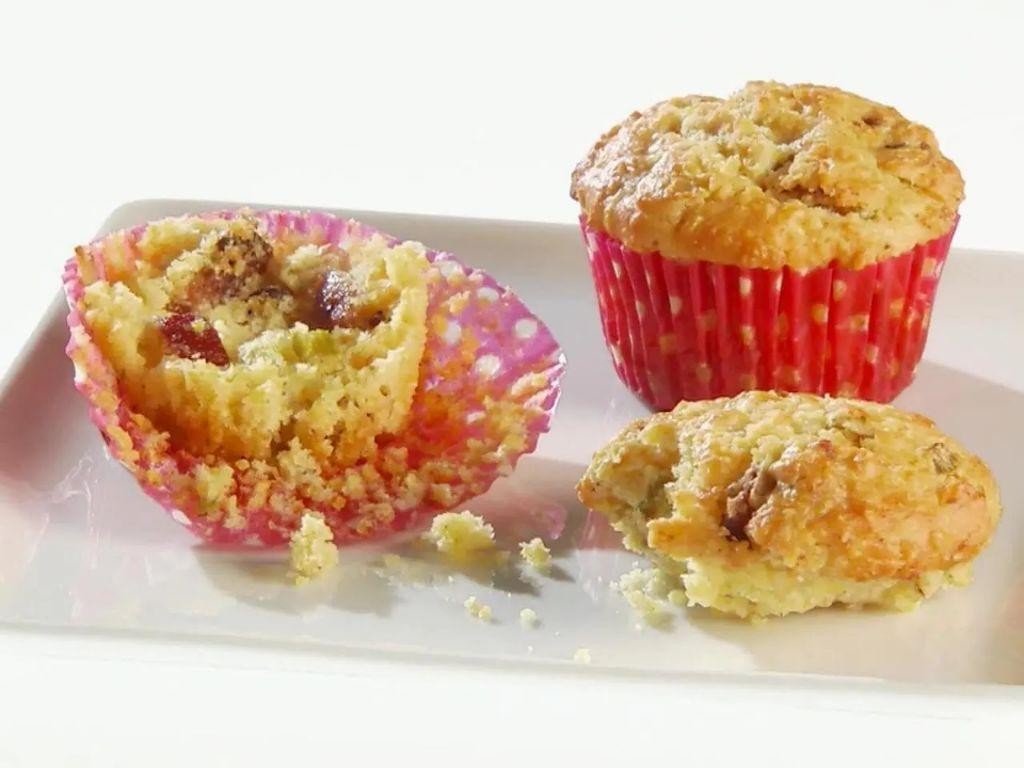 Bacon and Scallion Mini Cornbread Muffins