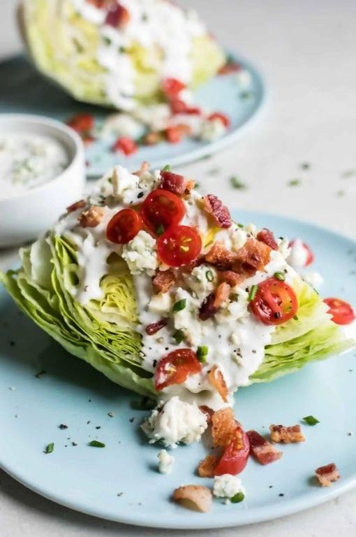 Bacon and Tomato Wedge Salad