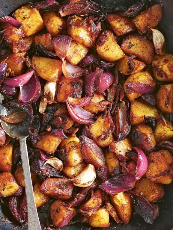 Balsamic Glazed Red Skin Potatoes