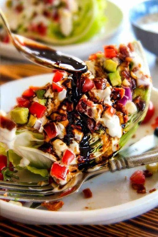 Balsamic Glazed Wedge Salad