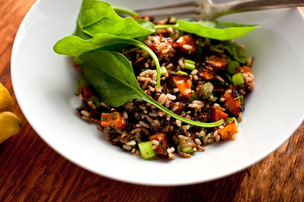 Balsamic Glazed Wild Rice Salad