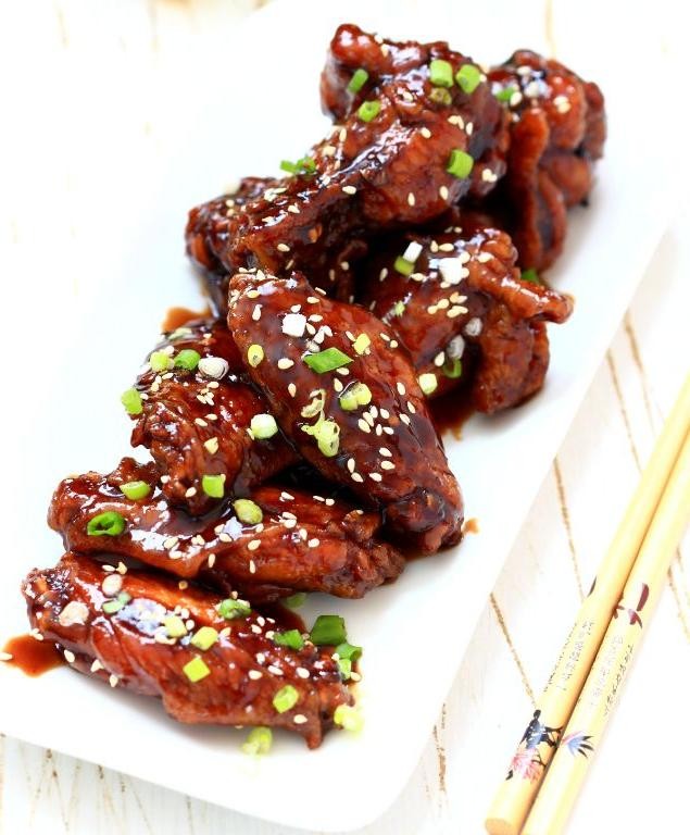 Balsamic Honey Mustard Wings