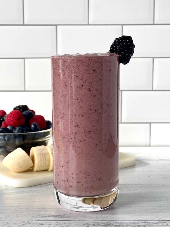 Banana Berry Protein Shake