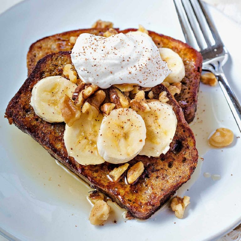 Banana Bread French Toast Single Portion