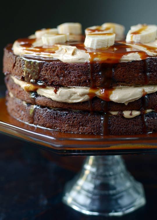 Banana Caramel Steamed Cake