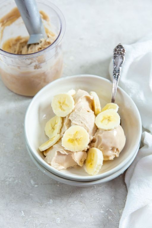 Banana Nut Protein Ice Cream