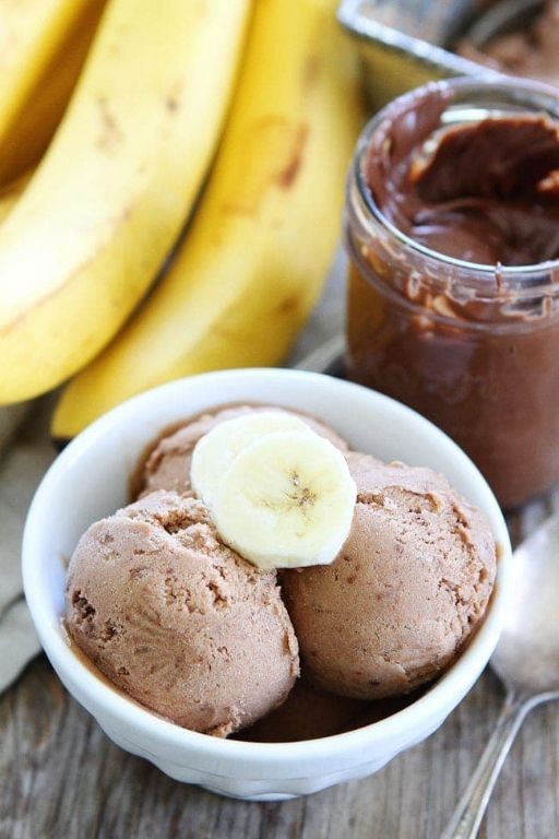 Banana Nutella Ice Cream