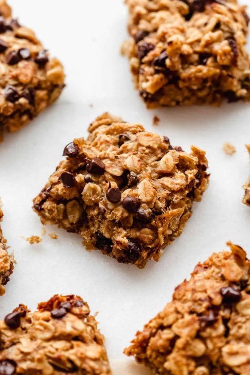 Banana Oat Chia Seed Bars